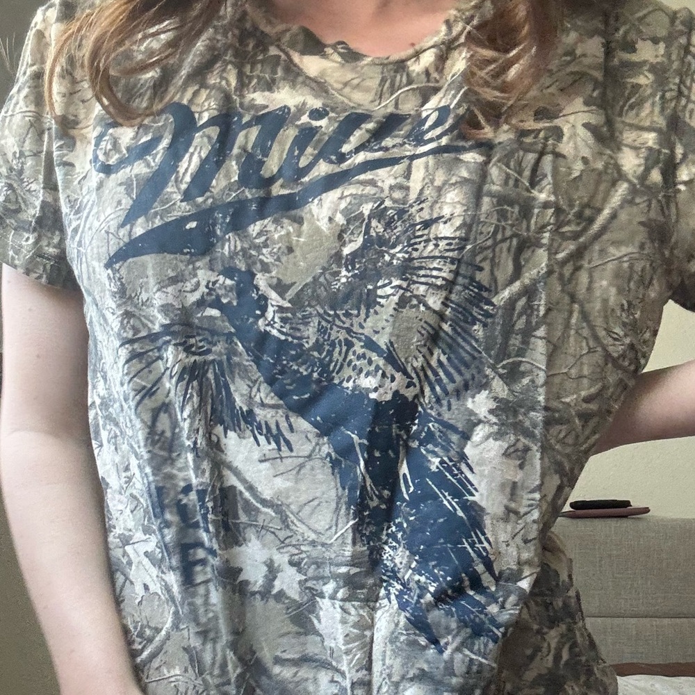 Camo Miller Tee Size S